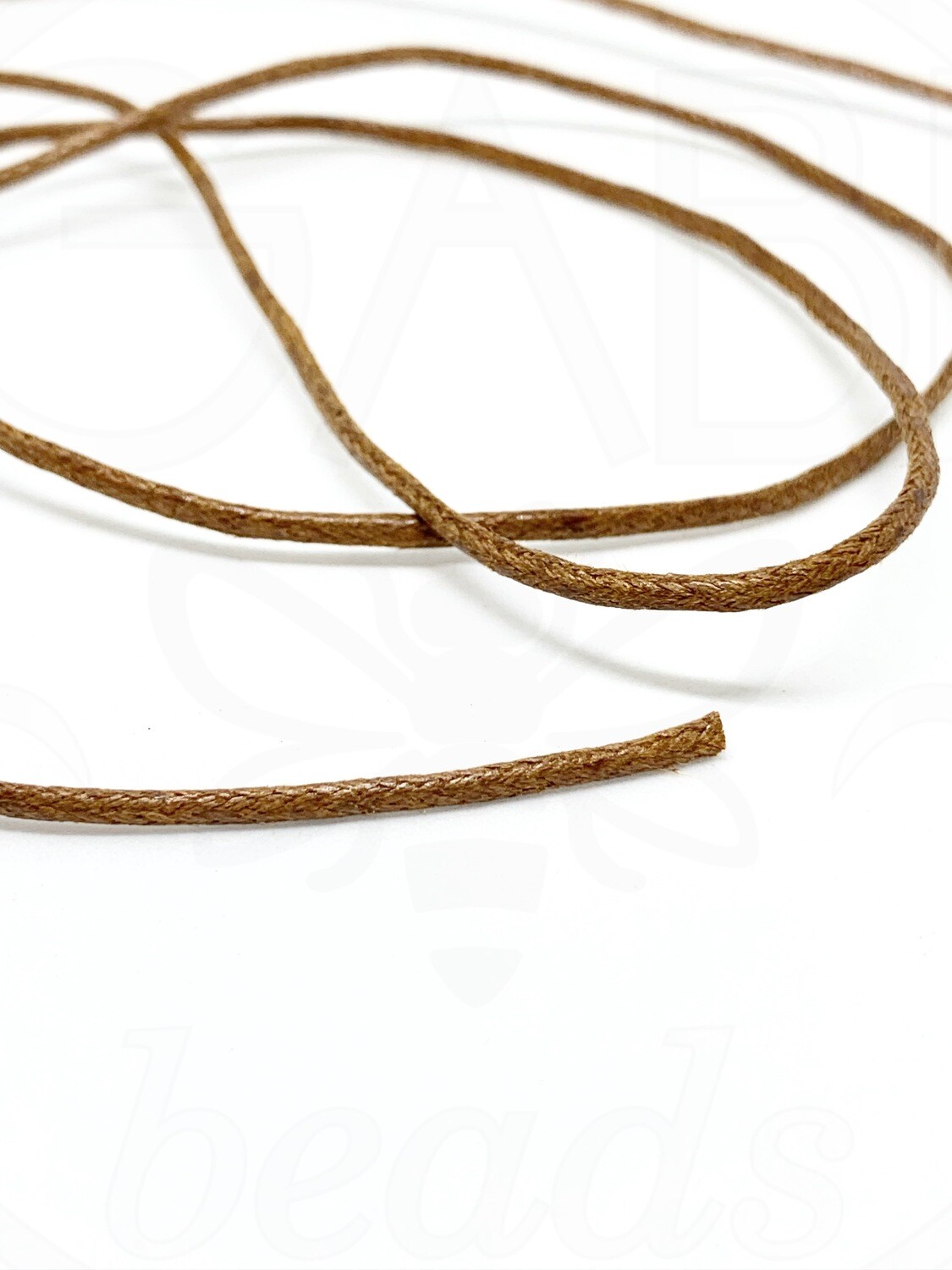 Virvelė, 1,5mm storio, ruda spalvos,  1m