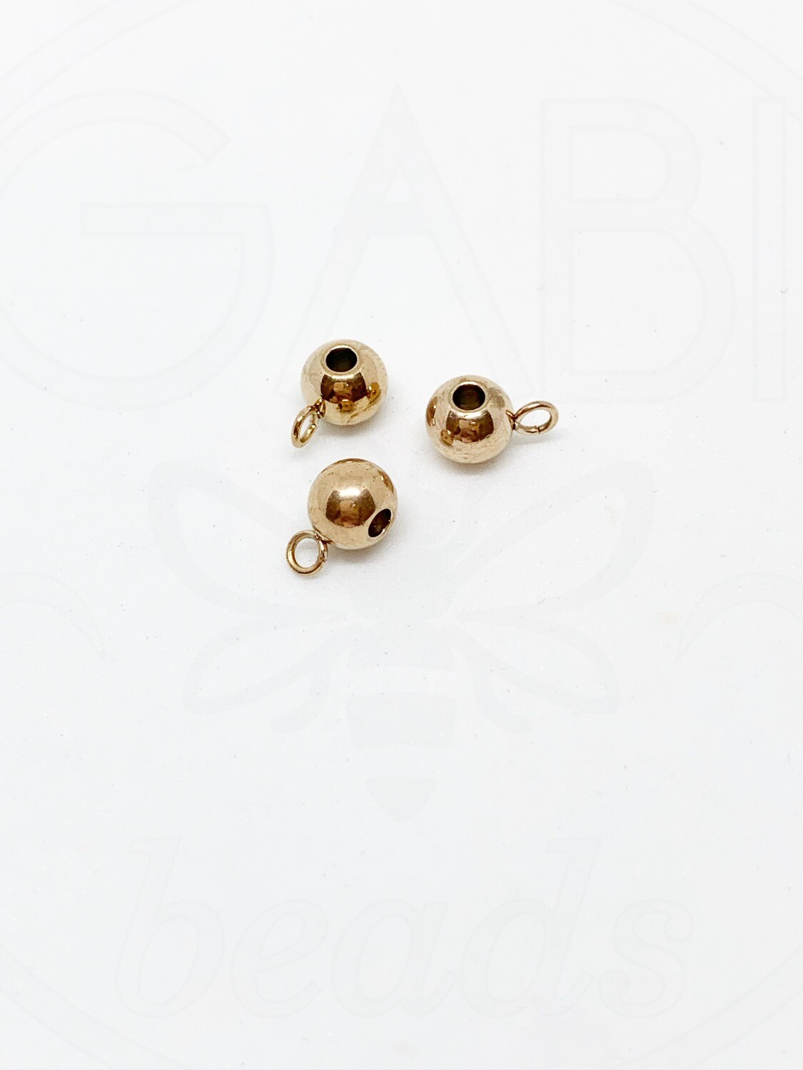 Nerūdijančio plieno intarpas, Rose gold spalvos 5x9mm, 1 vnt