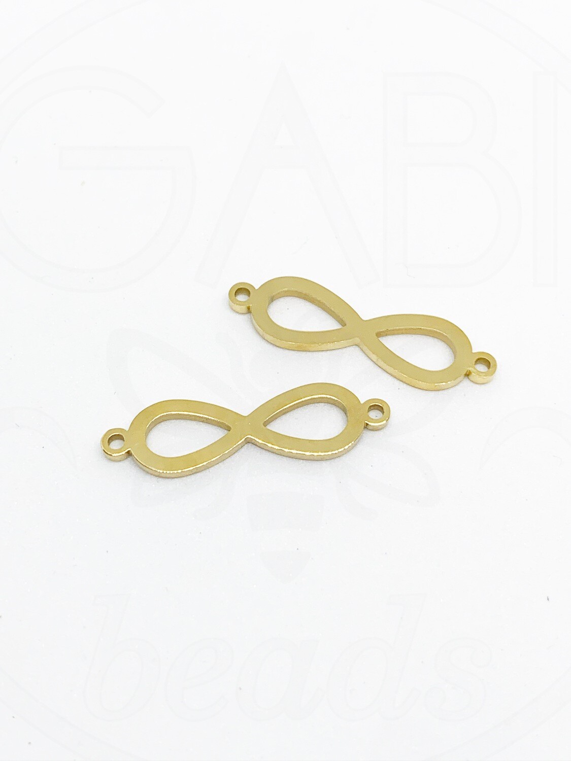 Nerūdijančio plieno pakabukas, aukso spalvos,  7.5x27x1.5mm , 1 vnt