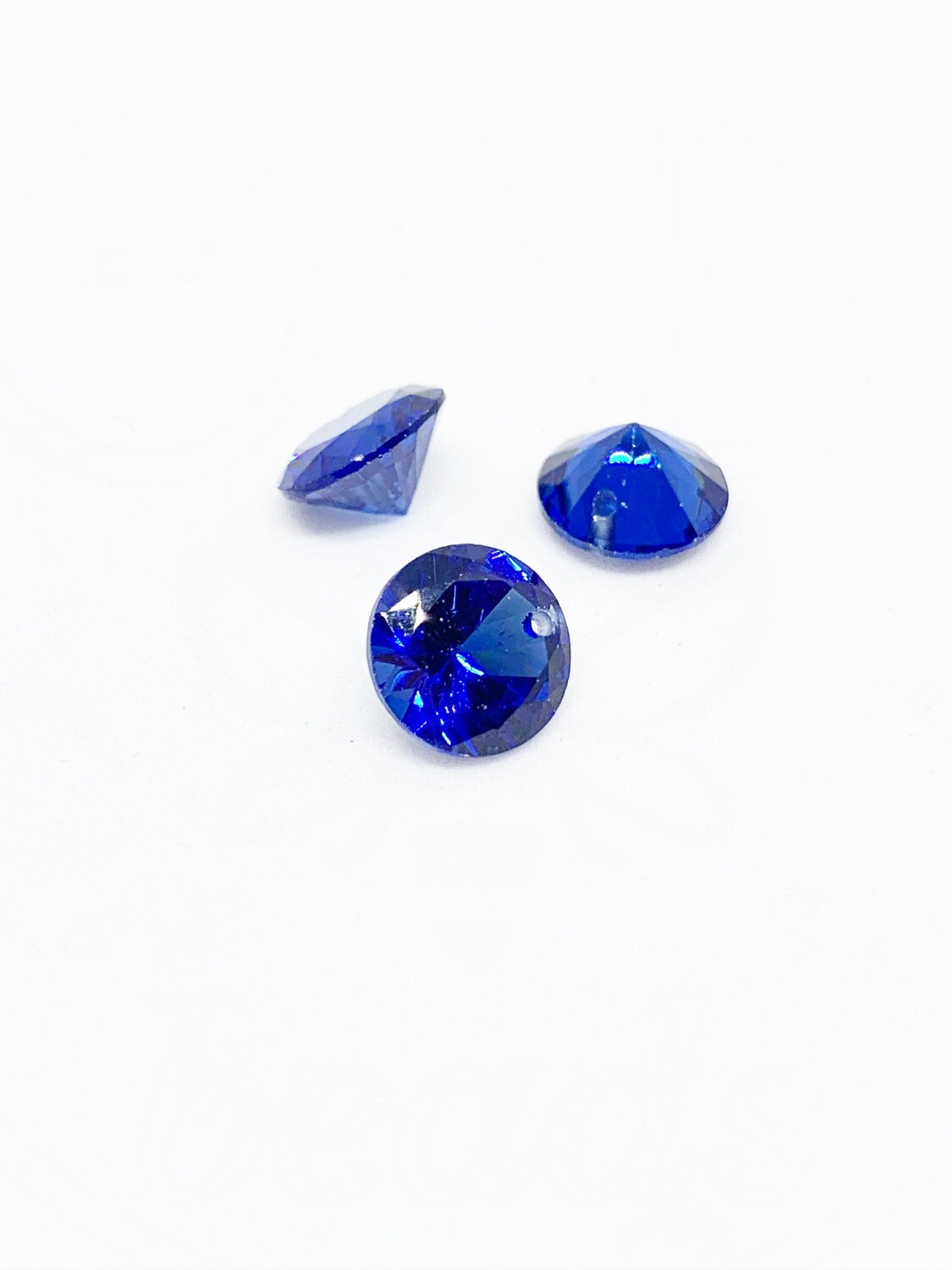 Cirkonio pakabukai, mėlynos spalvos , 8x4.5mm 2vnt