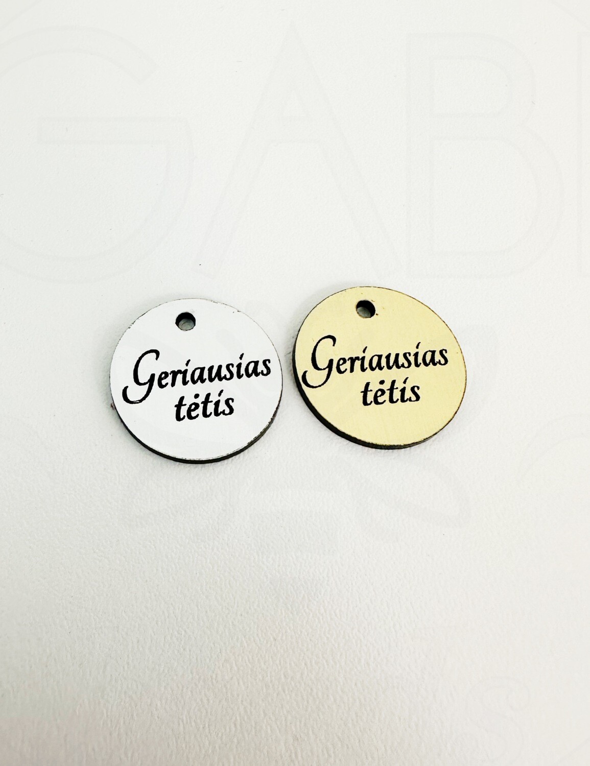 Tagiukas &quot;Geriausias tėtis&quot;  20 mm 1vnt