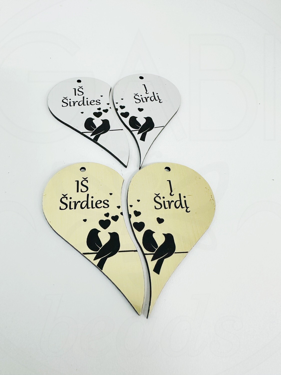 Širdies komplektas &quot;Iš širdies į širdį&quot;