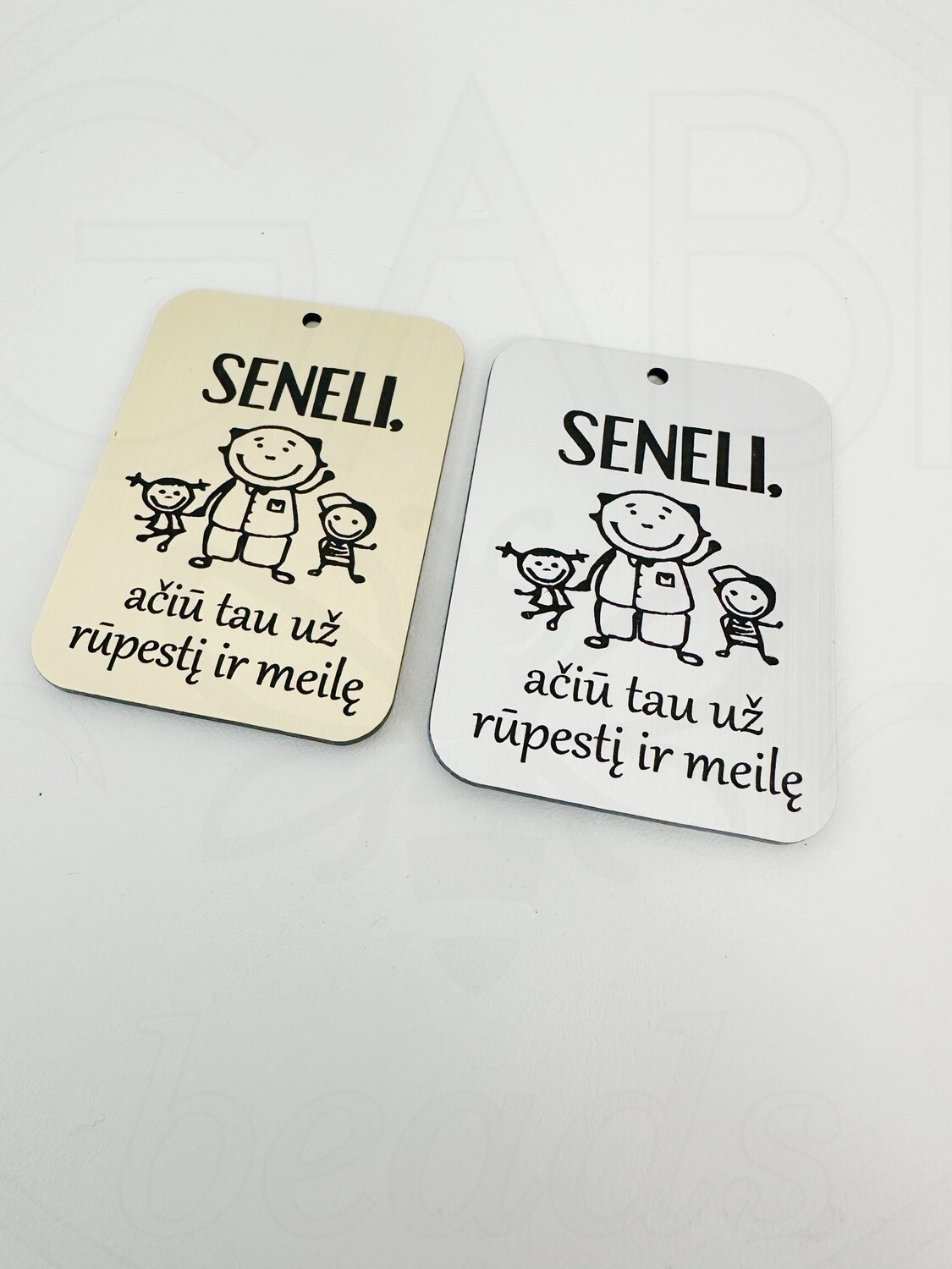 Plokštelė &quot;Seneli, ačiū tau už rūpestį ir meilę&quot; 1vnt