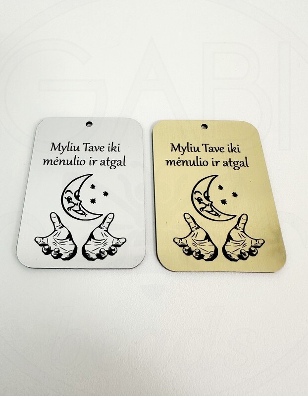 Plokštelė &quot;Myliu Tave iki mėnulio ir atgal&quot; 1vnt