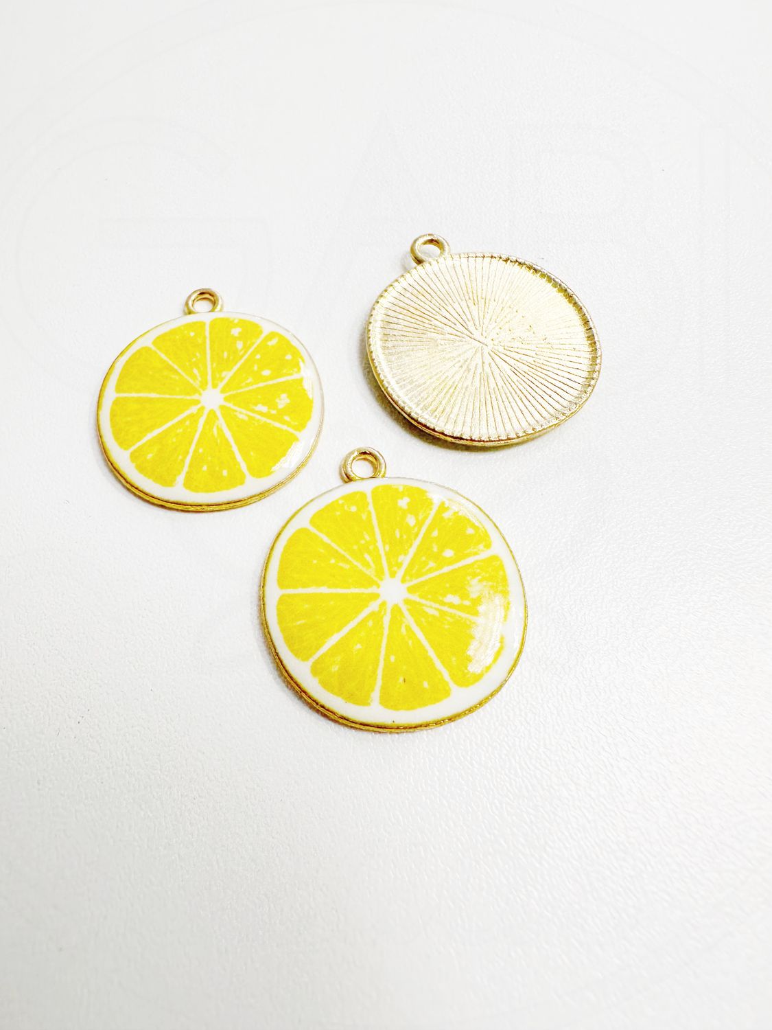 Pakabukas Citrina aukso spalvos, 1vnt