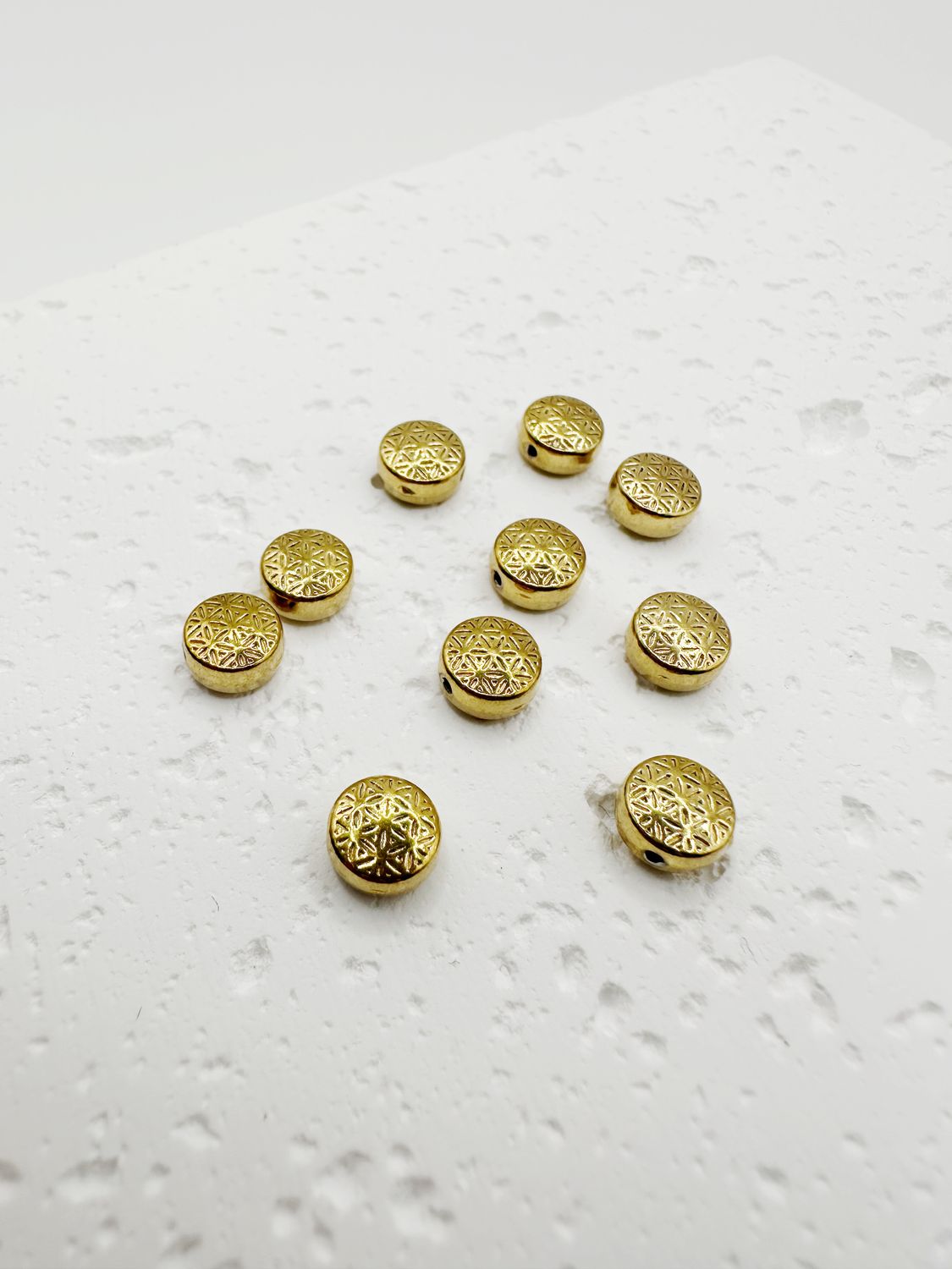 Nerūsējošā tērauda ieliktņi, tērauda krāsa, 6.5x3.5mm, 2gab