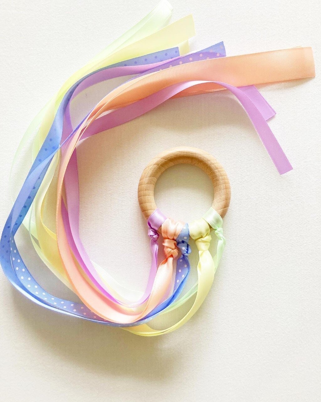Large Pastel Ribbon Ring