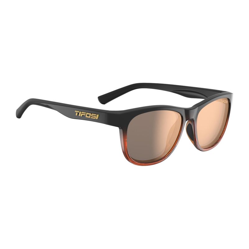 TIFOSI SWANK SINGLE LENS SUNGLASSES, Colour: Brown Fade