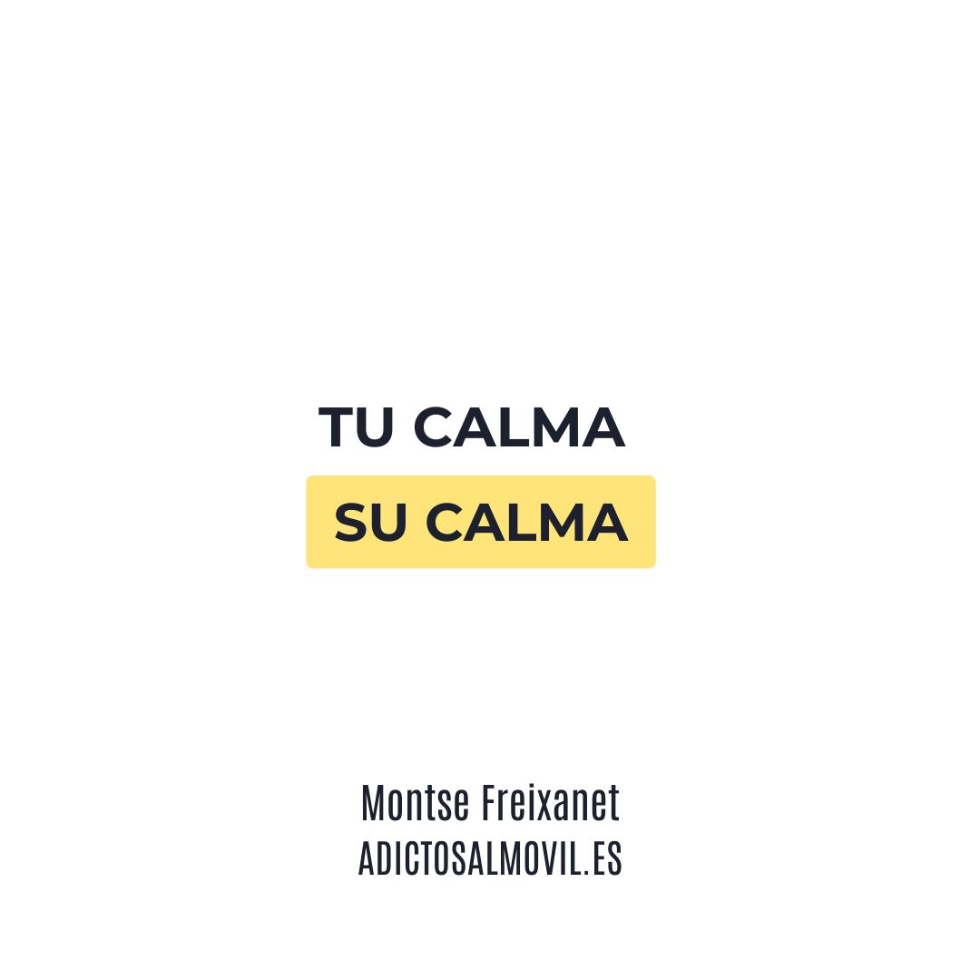 TU CALMA, SU CALMA.