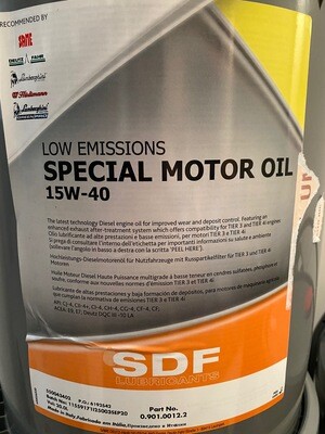 SDF SPECIAL MOTOR OIL 15W/40 L.20