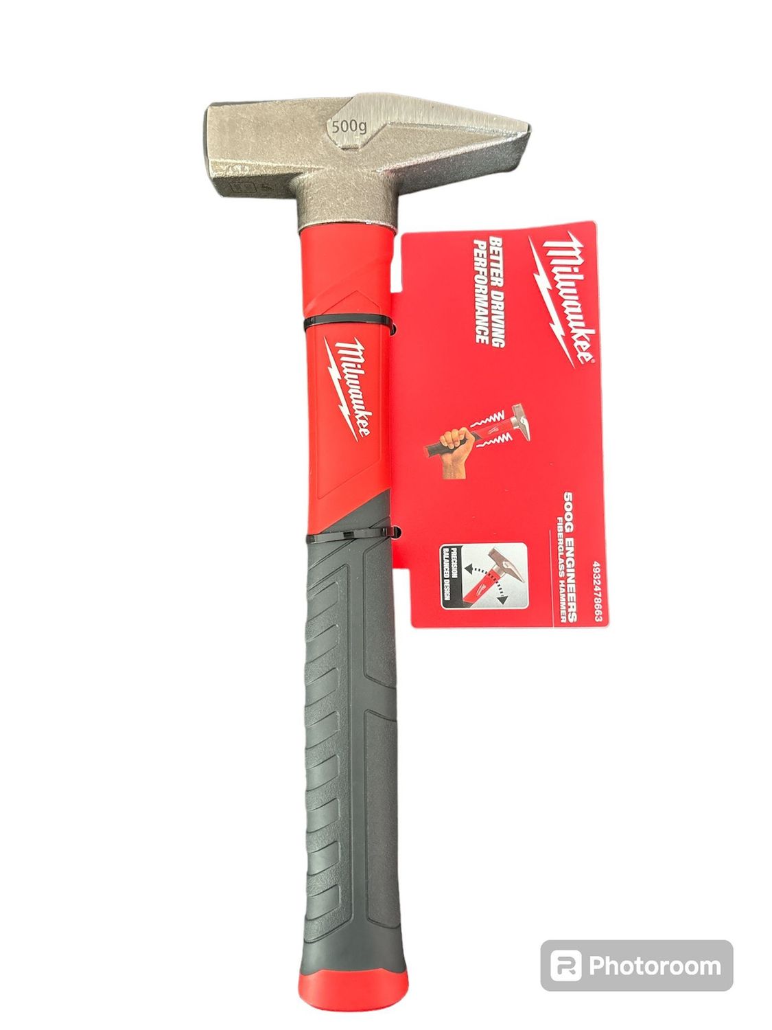MARTELLO MANICO FIBRA DI VETRO 500g