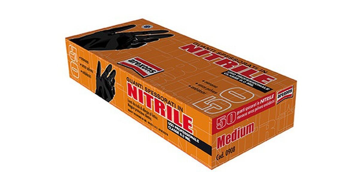GUANTI IN NITRILE TAGLIA M