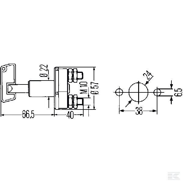 STACCABATTERIA PRINCIPALE LEGGERO HELLA