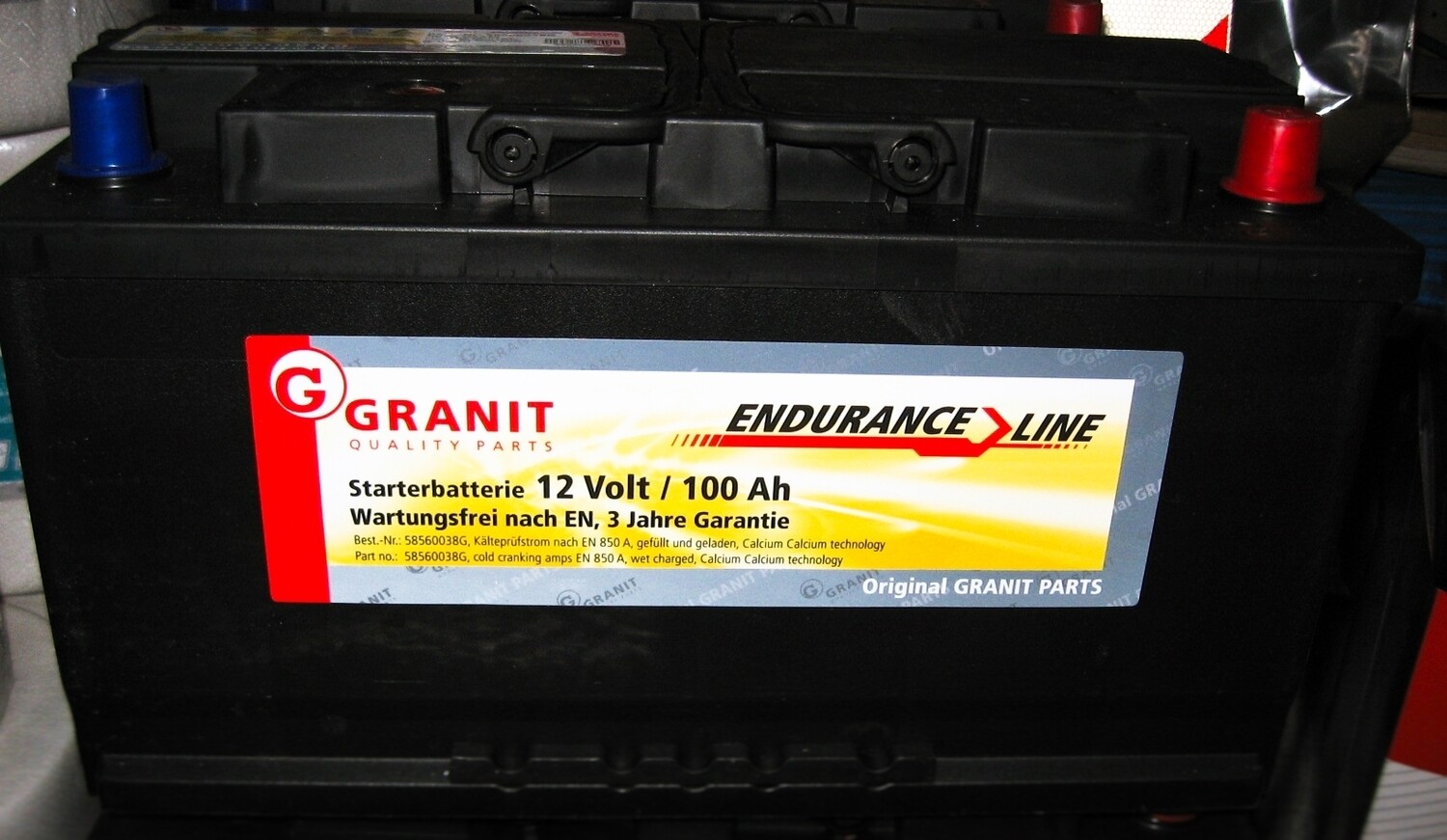 BATTERIA 100Ah 12V 850ah