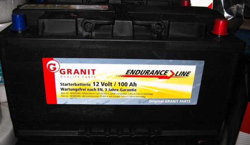 BATTERIA 100Ah 12V 850ah