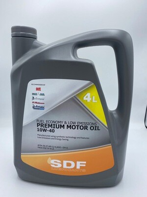 SDF PREMIUM MOTOR OIL 10W/40 LITRI 4