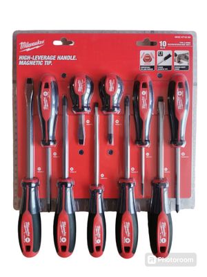 SET GIRAVITI PUNTA MAGNETICA 10Pz