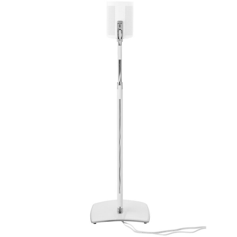 Sanus Adjustable Floor Stand for Sonos One, One SL White