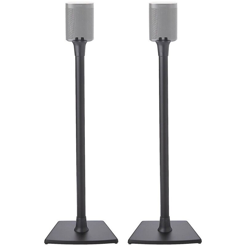 Sanus 2x Floor Stand for Sonos One, One SL Black