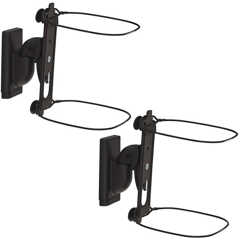 Sanus 2x Wall Mounts for Sonos One, One SL Black