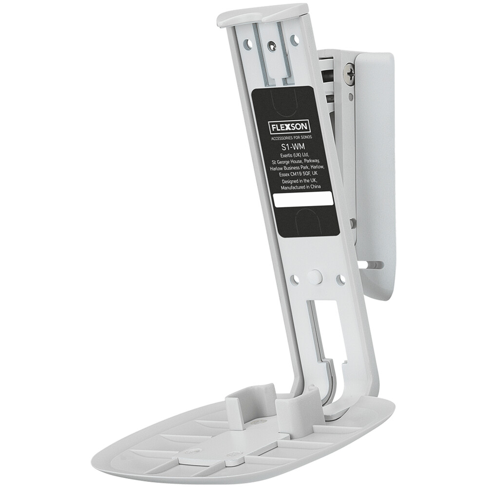 Flexson Wall Mount for Sonos One, One SL and Play:1 White