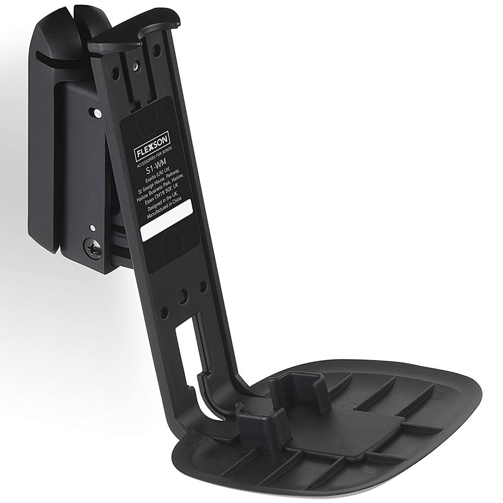 Flexson Wall Mount for Sonos One, One SL and Play:1 Black