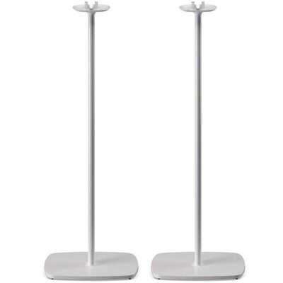 Flexson Floor Stand for Sonos One, One SL and Play:1 White (Pair)