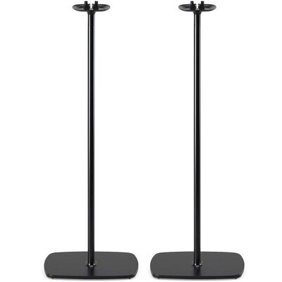 Flexson Floor Stand for Sonos One, One SL and Play:1 Black (Pair)