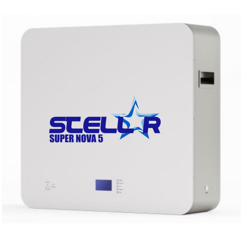 Stellar Supernova 5 , 51V  5.12Kwh Lithium Battery