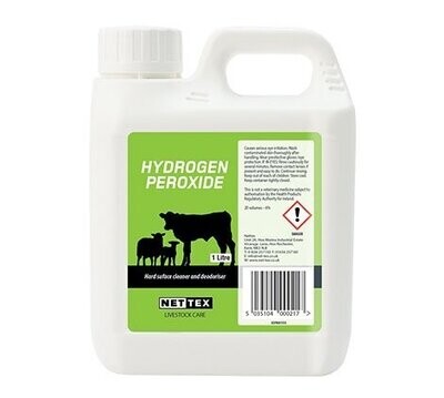 Hydrogen Peroxide 1 ltr
