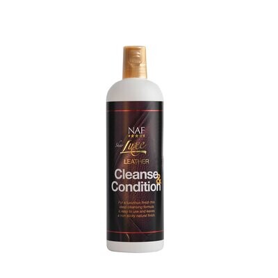 NAF Sheer Luxe Leather Cleanse & Condition - 500 Ml