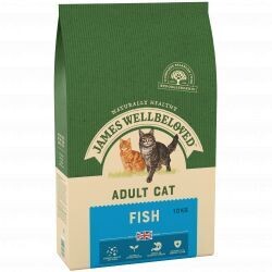 James Wellbeloved Adult Dry Cat Food Fish & Rice