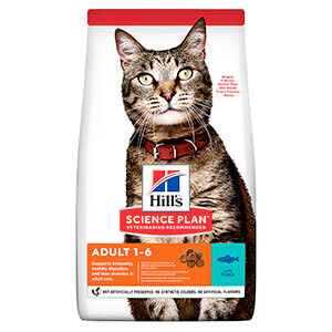 Hill's Science Plan Dry Adult Cat Food Tuna Flavour 1.5kg
