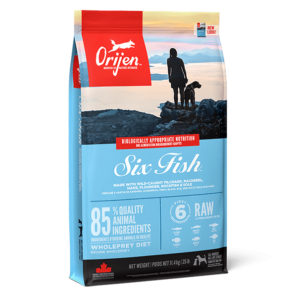 Orijen Six Fish Dog Food 11.4kg
