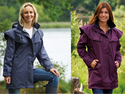 Champion Windsor Ladies' Three-Quarter Length Waterproof Coat
