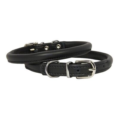 Earthbound Rolled Leather Collar
