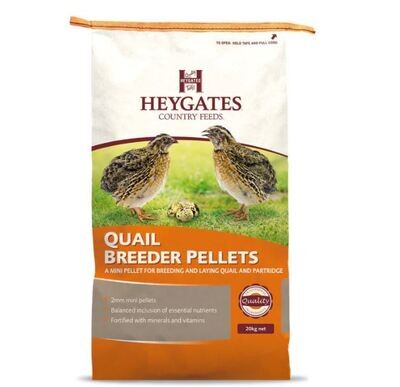 Heygates Quail Breeder Pellets