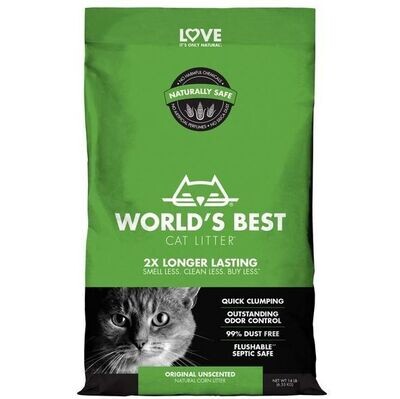 Worlds Best Cat Litter 14lb (6.35kg)