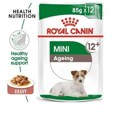 Royal Canin Mini Ageing 12+ Chunks In Gravy 85g