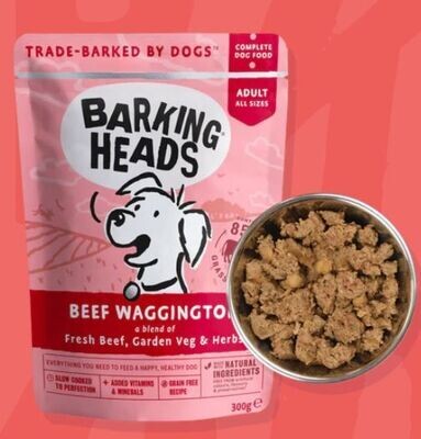 Barking Heads Beef Waggington 150g