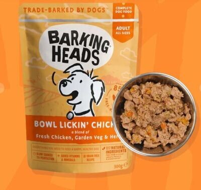 Barking Heads Bowl Lickin' Chicken 300g