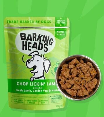 Barking Heads Chop Lickin' Lamb 300g