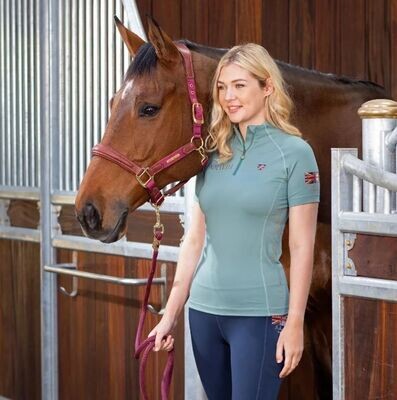 Shires SS23 Aubrion Team Short Sleeve Base Layer