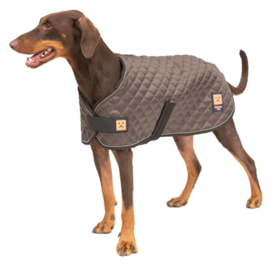Thermal Harness Quilted Dog Coat