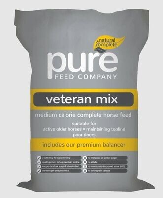 Pure Feed Veteran Mix 15kg