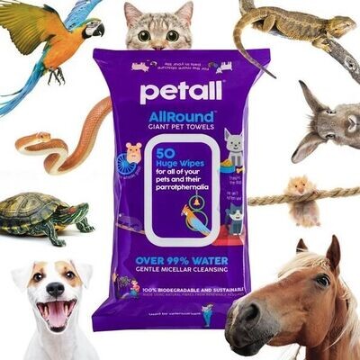Petall AllRound Giant Pet Towels 50 Pack