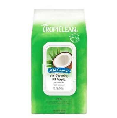 TropiClean Ear Cleaning Wipes 50