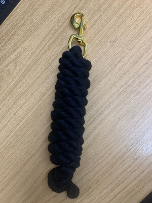 Cotton Lead rope with Trigger Clip