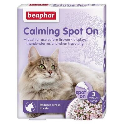 Beaphar Calming Spot On Cat 3 Vials
