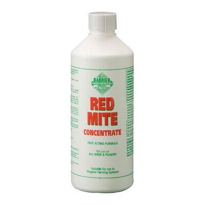 Barrier Red Mite Liquid Concentrate - 500 Ml